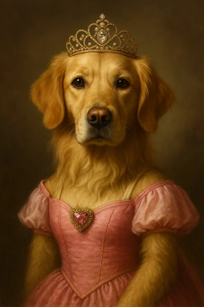 Princess pet art style
